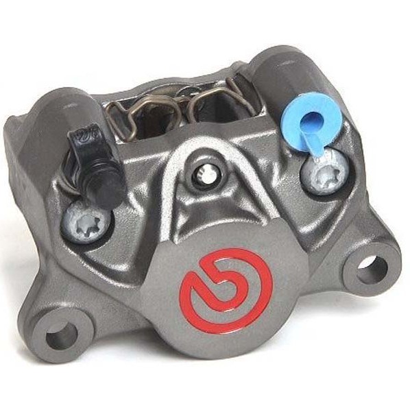 Heo Brembo đen 2pis đối xứng logo lớn STD1314 BREMBO Heo Brembo đen 2pis  đối